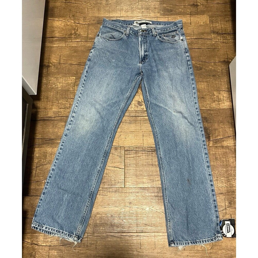 Vintage Harley Davidson Motorcycle Jeans